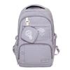 Schoolbag Wholesale New Backpack Women's Large Capacity Travel Backpack Lightweight Junior High School Student Schoolbag Simple Leisure
