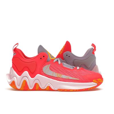 Giannis Immortality 2 GS Hot Punch Mismatched Kids Sneakers Multi-Color Pink-Foam Laser-Orange DQ1943-600