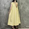 Elegant French Retro Summer Dress - Plus Size, Loose Fit, Flattering and Stylish