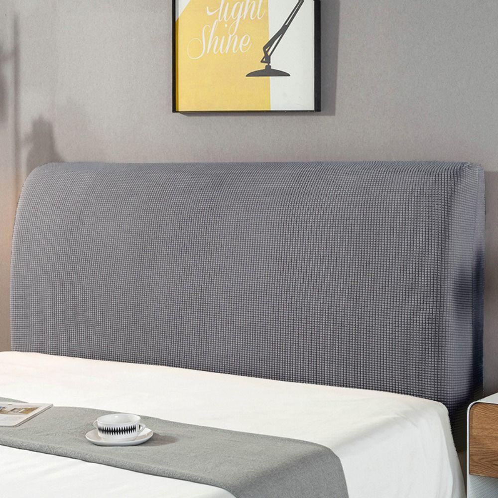 Anti-dust Bed Head Cover Elastic Protective Cover Modern Style Headboard Cover Household