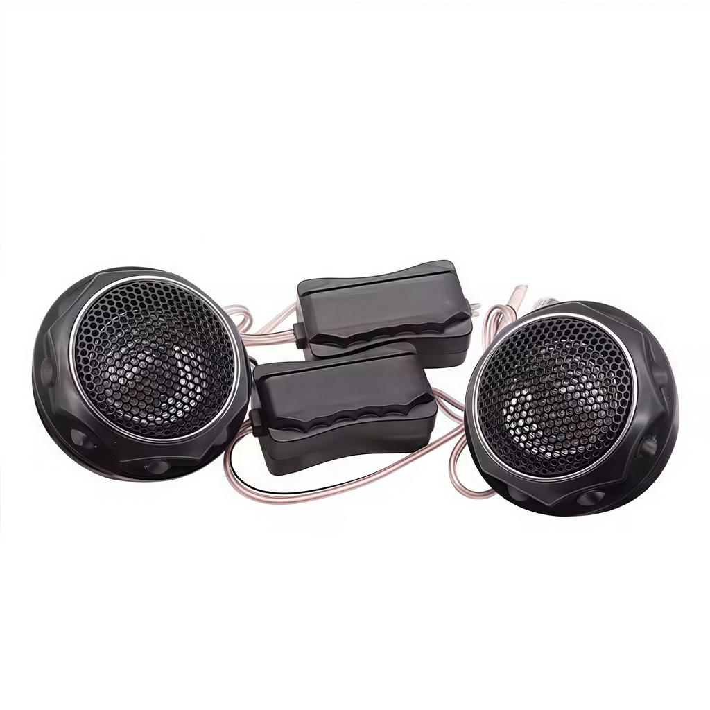 1 Pair Car Tweeter HIFI Stereo Car Speaker 25MM Pure Tweeter Silk Dome Car Speaker Audio Tweeter Car Tweeter Audio Modification