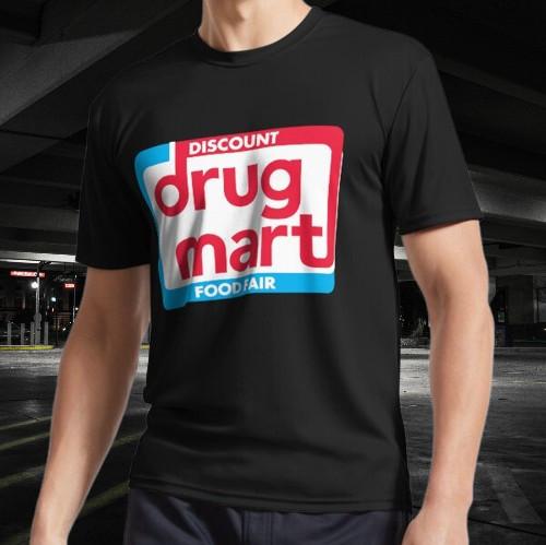 

Discount Drug Mart Logo Active T-Shirt Funny Size S to 5XL M