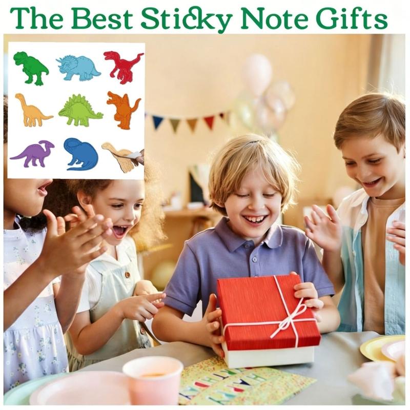 Cute Cartoon Animal Themed Design Reusing Stick Note Selves Adhesive Write Pad Removable for Journaling Office School