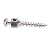 Dental Micro Implants Screw Stainless Steel Self Drilling Thread Orthodontic Anchorage Screw 1.4 X 8mm   0.1 X 0.3in
