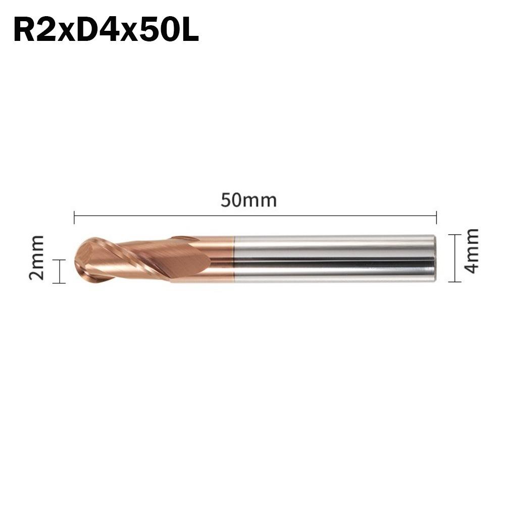 CNC 3D Carving Bits Carbide 2 Flutes End Mill 2 Flutes Engraving Router Bits CNC Carving Bit
