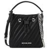 New MICHAEL KORS Suri Leather Bucket Bag, Shoulder Bag, Crossbody Bag Small Women's Black 35T0SU2C0U-BLACK