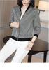 Women's Plus Size Loose Chiffon Sun Protection Baseball Jacket
