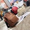 Japanese Retro Plaid PU Leather Backpack - Trendy Unisex Travel Bag