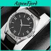 Men's Fashion Business Watch With Quartz Movement Casual Style 8mm Thickness