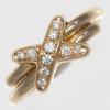 Chaumet Lian Ring K18 Pink Gold/diamond #4.5(US Size) 5.3g Women Used