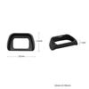 Hard Plastic Eyecup Eyepiece for  for Alpha A6300/A6100/A6000/NEX-6/NEX-7 Camera Electronic Viewfinder Replacement