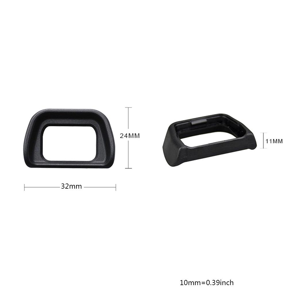 Hard Plastic Eyecup Eyepiece for for Alpha A6300/A6100/A6000/NEX-6/NEX-7 Camera Electronic Viewfinder Replacement