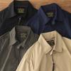 100% Cotton Vintage Short Zip-up Lapel Cotton Cargo Jacket Jacket for Men Spring and Autumn