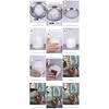 Heart Shape Silicone Craft Moulds Reusable Handmade Tool Silicone Texture for Making Resin Planter Holiday Decorations