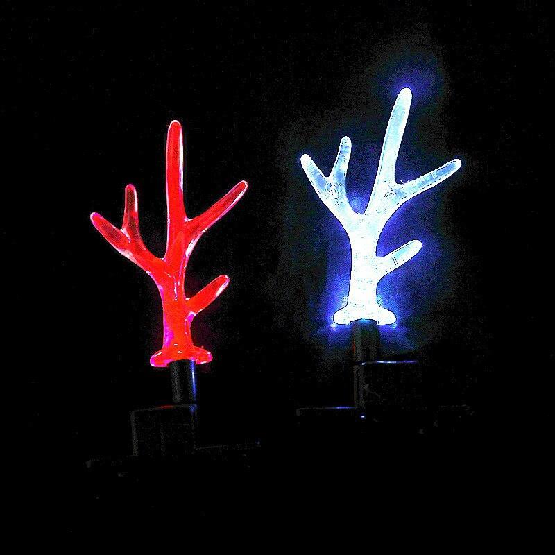 2pcs/Pair Christmas Glowing LED Antlers Hairpin Elk Red Headband Antlers Children Hair Accessories Headbands for Women Xmas Gift