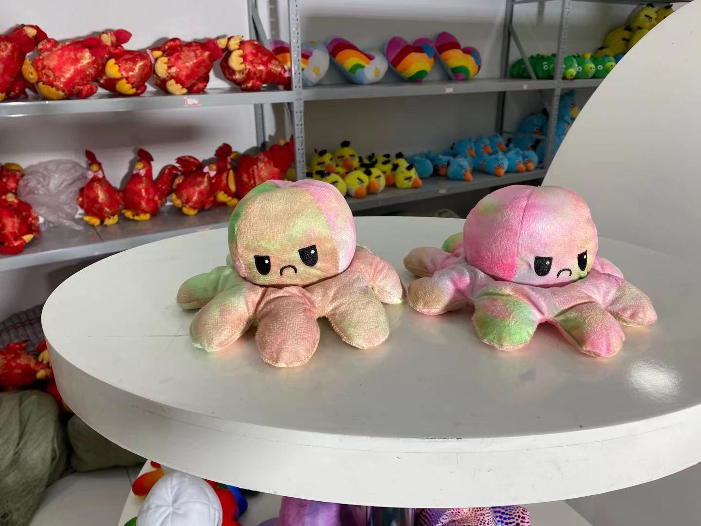 Красочная милая плюшевая игрушка-осьминог - Детская подарочная кукла 20cm