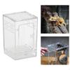Acrylic Enclosure Cage Breeding Box Tank Terrarium for Mantises Terrestrial Silkworm Chameleon
