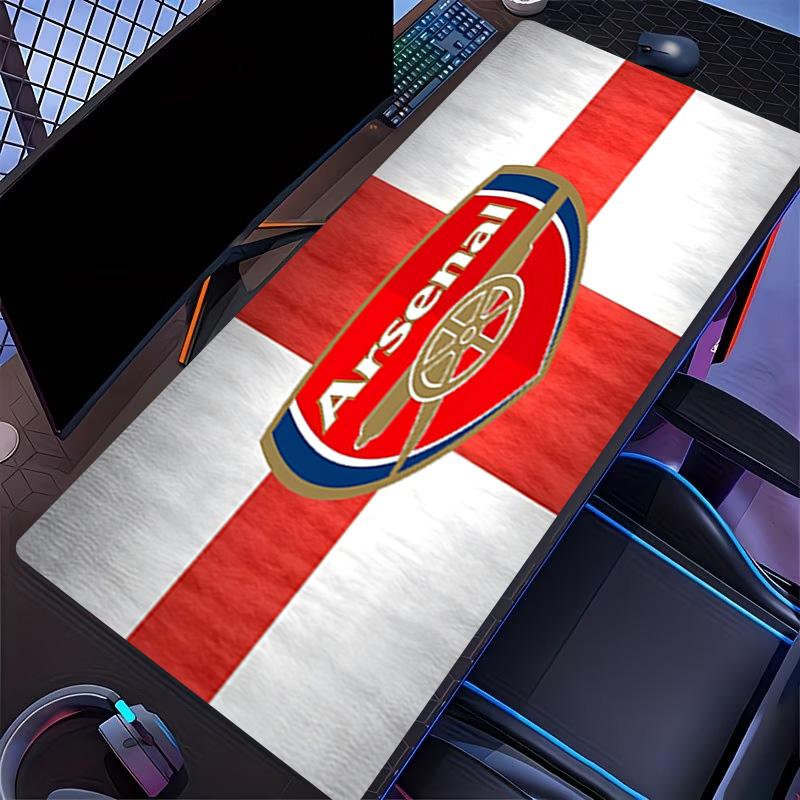 Fußball F.C Druck Mauspads, für Tastaturpad Laptop PC Matte für Büro Home Use, Schreibtischdekoration, Perfektes Geburtstagsgeschenk für Gamer