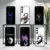 Edgy Dark Gothic Scorpion Phone Case For Samsung Galaxy A73,A72,A71,A70,A53,A52,A51,Others Soft Black Cover