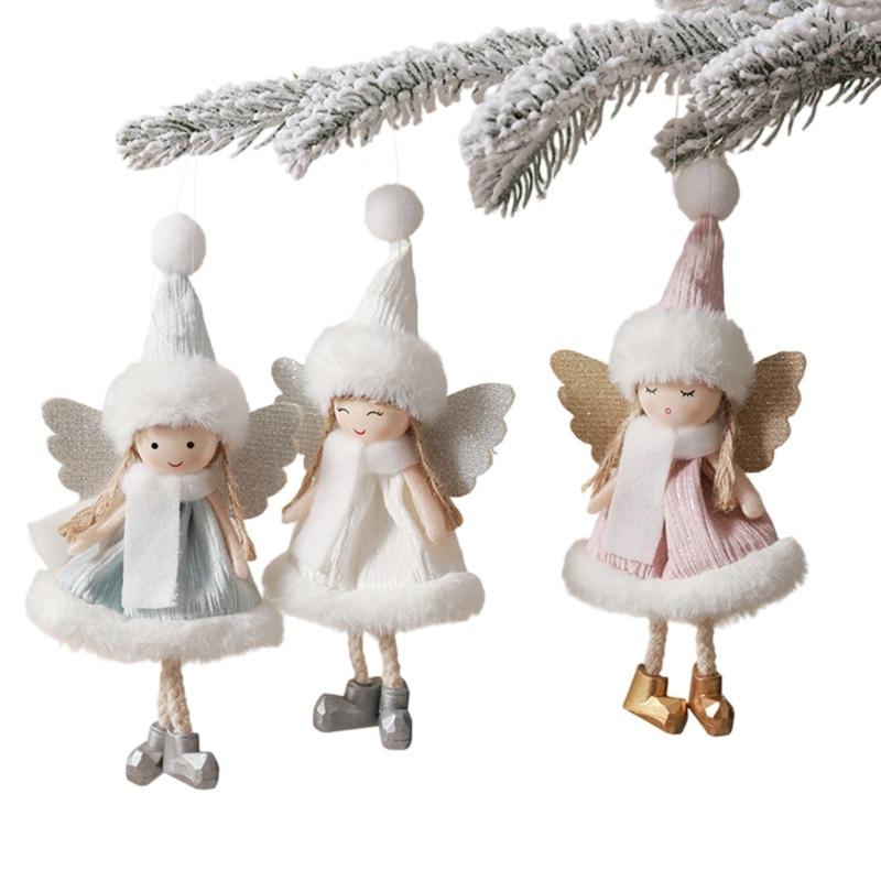 Weiches Plüsch Engelhaftes Mädchen Weihnachtsbaumschmuck Sicher Nachhaltig Langlebig Feiertagsdekoration Für Zuhause Büro