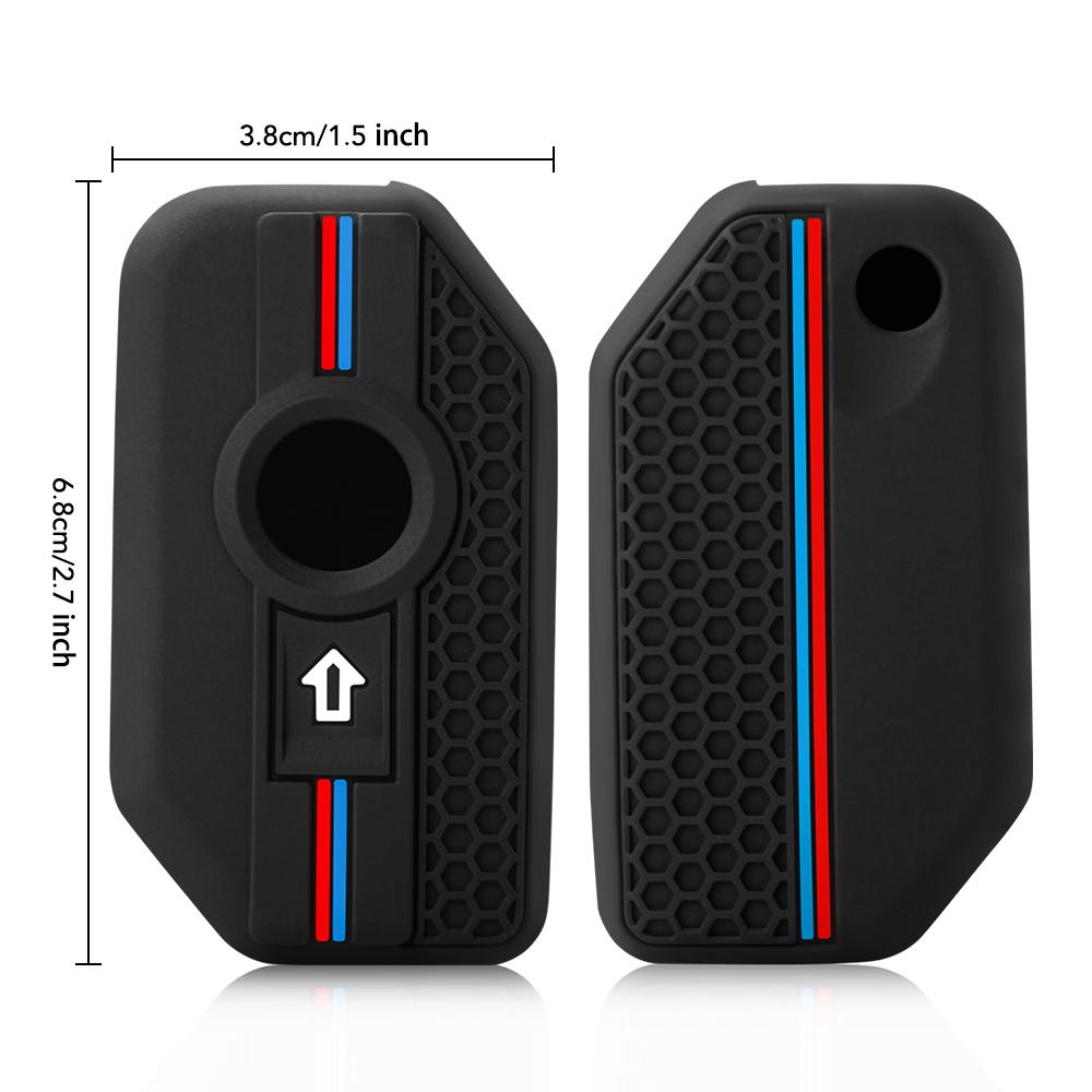 Silicone Motorcycle Key Case Cover FOB for BMW R1250GS R1200GS C400gt F750GS F850GS K1600B K1600GT R1200RS R1200RT F900R F900XR