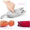 Legendog 5Pcs Bite Resistant Catnip Toy for Cats,Catnip Filled Cartoon Mice Cat Teething Chew Toy