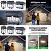 Vintage Solar Garden Light With Tungsten Filament For Outdoor Wall Decoration
