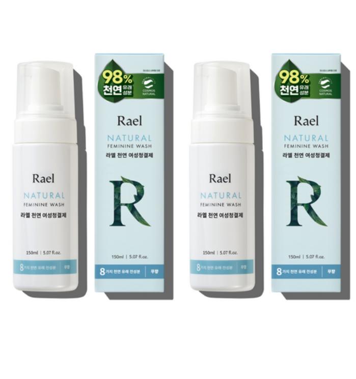 Rael Natural Feminine Wash 150ml | pH-Balanced Intimate Cleanser for Women