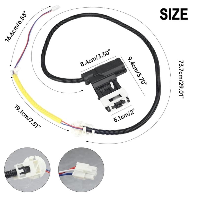Washer Lid Lock SwitchsWashing Machine Part Appliance Replacement Accessory Compatible for AP6832601 W10838613 W11307244