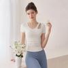 Women's Summer Quick-Dry Yoga & Pilates Set: Short-Sleeve T-Shirt & Fitness Shorts
