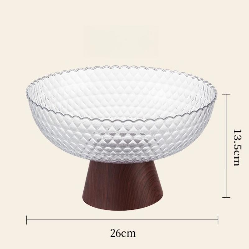 

Elevated Fruit Plate New Chinese Luxury Style Home Living Room Tea Table Decor Nut Basket Storage Ornament