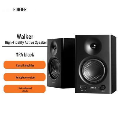 Enceintes de moniteur de bureau actives Edifier MR4 Prise CN (adaptateur inclus)
