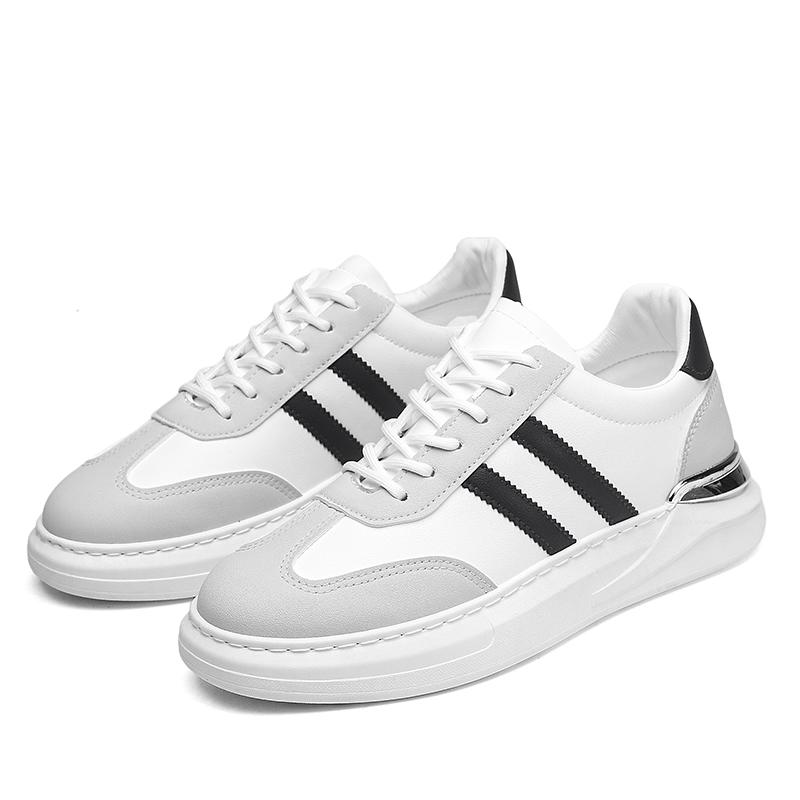 

Четыре сезона повседневная обувь с низким верхом мужская мода студенты маленькие белые туфли тренд износостойкая спортивная обувь нескользящая обувь для доски 44