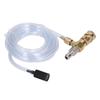 Chemical Injector Brass Stainless Adjustable Downstream Injector with 9.8ft Tube for Pressure Washer 5000PSI