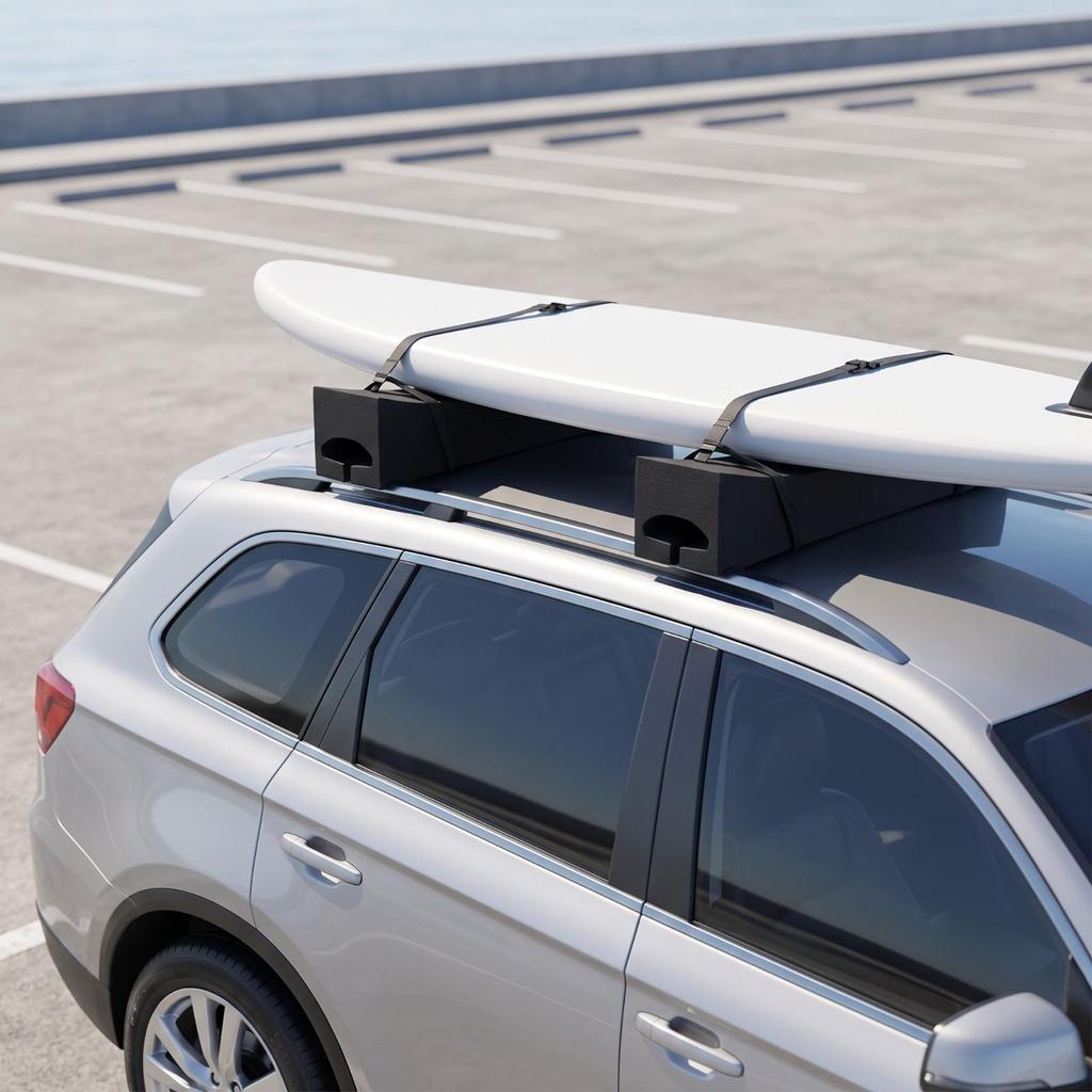 Soft Roof Rack Pads Universal Foam Compact for Surfers