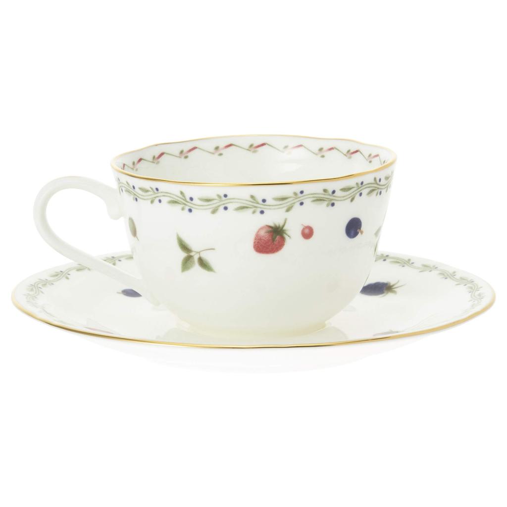 Noritake Portshore Bone China Cup Saucer Set 220cc & (Pair) (Coffee/Tea) (P59387A/4613)