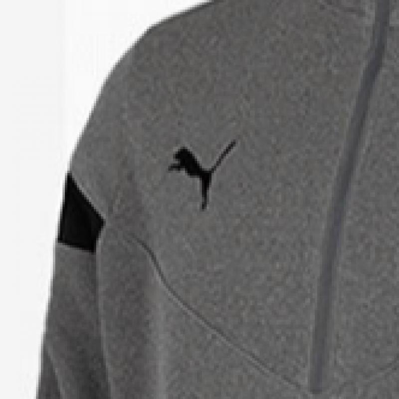 Puma Winter BruShed Men Men S SportSwear Training SweatShirt Set Grey