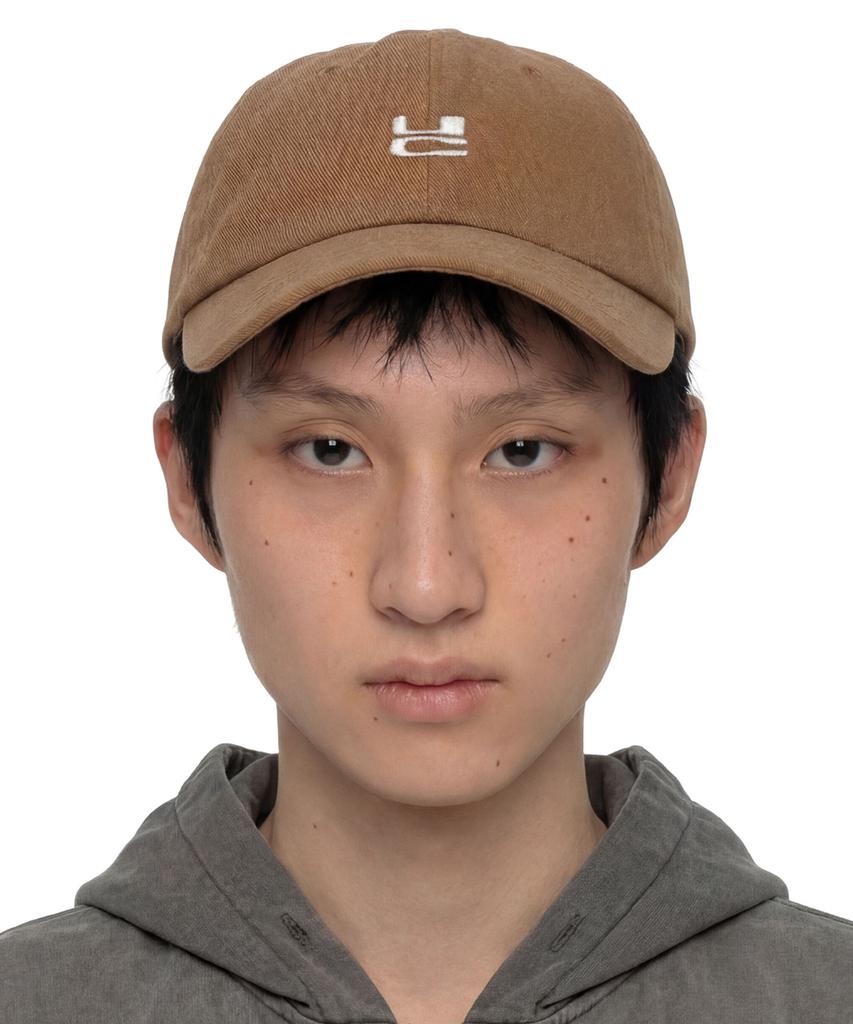 Eondeokeonteulol Four Seasons Cotton Logo Embroidered Basic Soft Top Unisex Ball Cap Uc / Washed B B / Desert