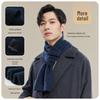 JIUMU Men's 100% Cashmere Winter Scarf
