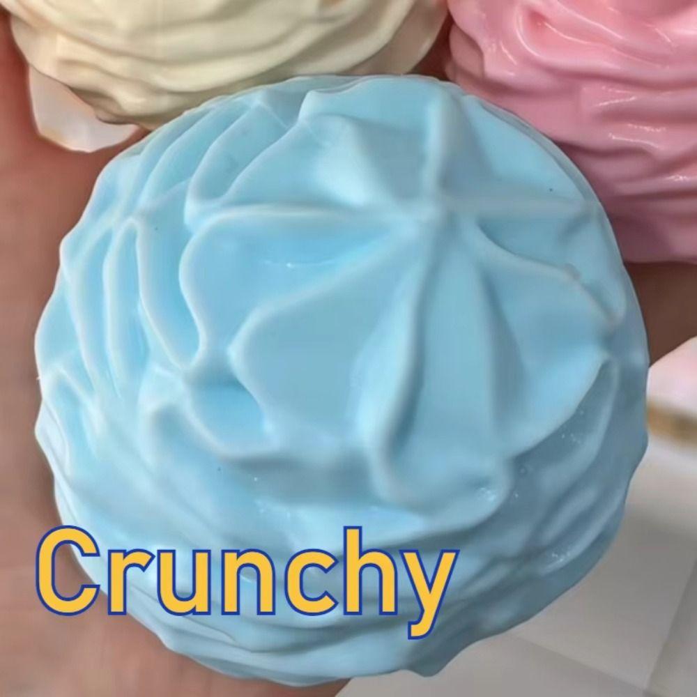 Creative Push Bubble Roll Toy Crunchy Cake Slow Rising Toy Cream Roll Squeeze Toy Birthday Gift