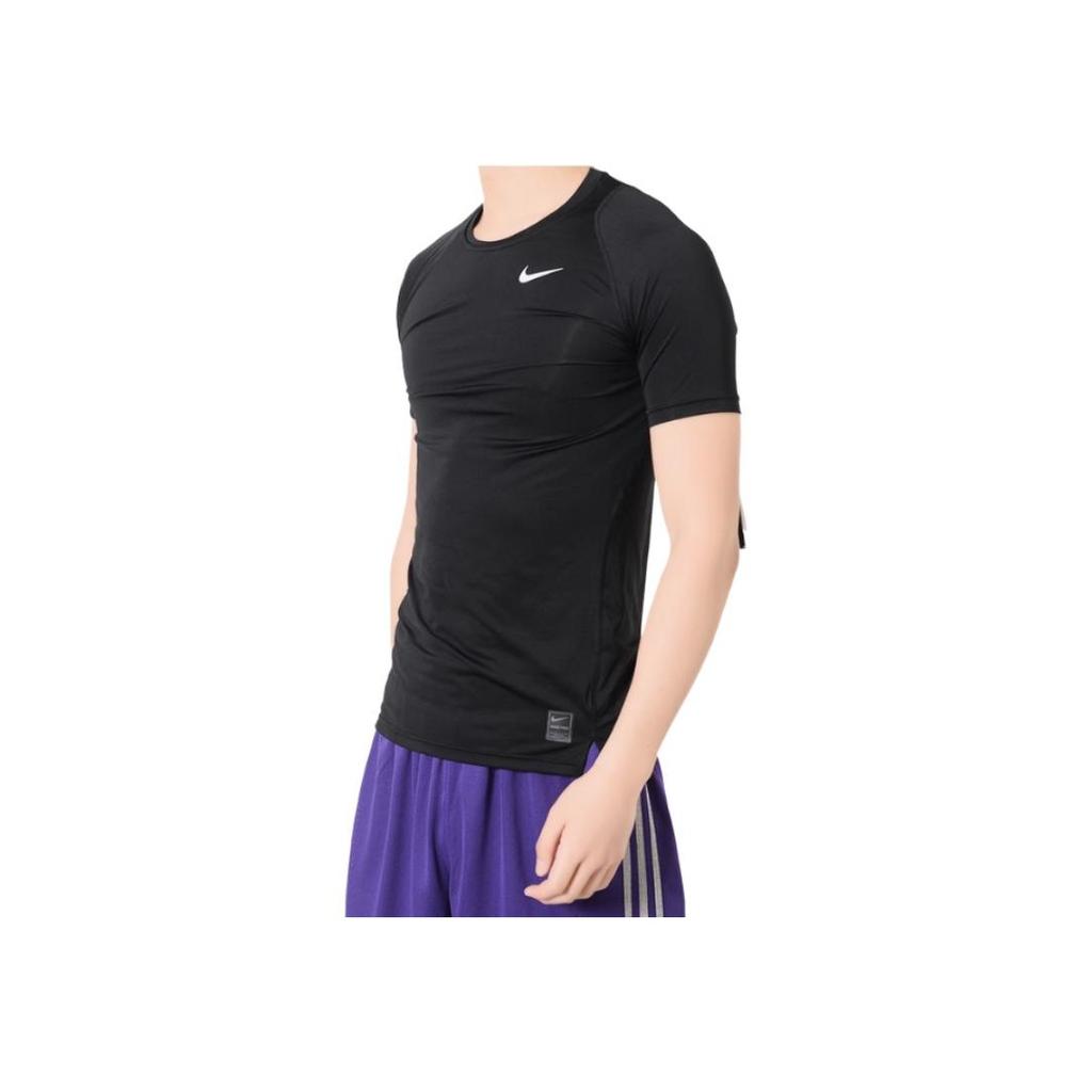Nike Pro Training Quick-Dry Fitness Short Sleeve T-Shirt Men Tops Black 933317-010