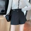 2026 Summer Women's Korean Style Slimming Outerwear Suit: High-Waisted Bootcut Wide-Leg Pants & Versatile Casual Shorts