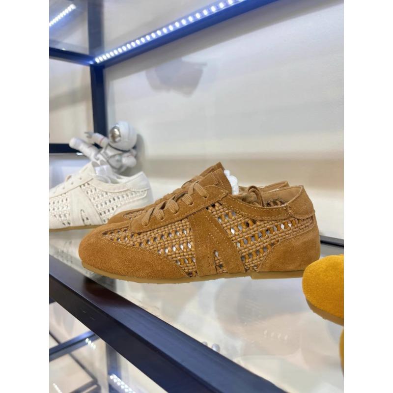 

Women s summer retro woven hollow breathable mesh shoes new soft sole versatile casual 40