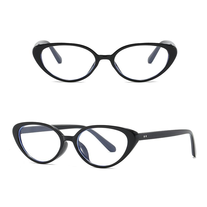 Korean Retro Anti Blue Light Cat Eye Glasses For Women Fashion Small Frame Anti Radiation Eyeglasse