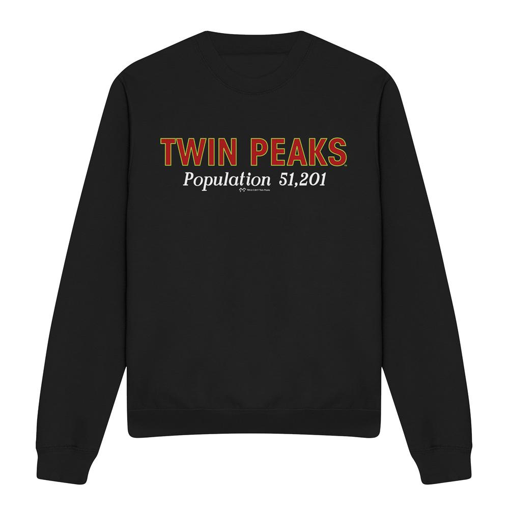 Twin Peaks Unisex Adult Population Sweatshirt