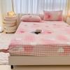 Winter Imitation Rabbit Down Milk Velvet Bed Sheet Single Piece New Printing Design High Weight Plus Velvet Thickening