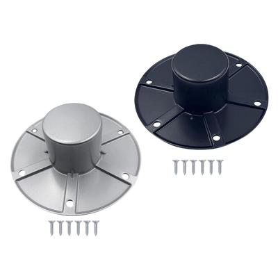 Suporte de Base de Mesa para RV com 6 Furos de Instalação Robusto Multifuncional Substituição Direta Montagem Embutida Base de Montagem de Mesa e Chão para RV