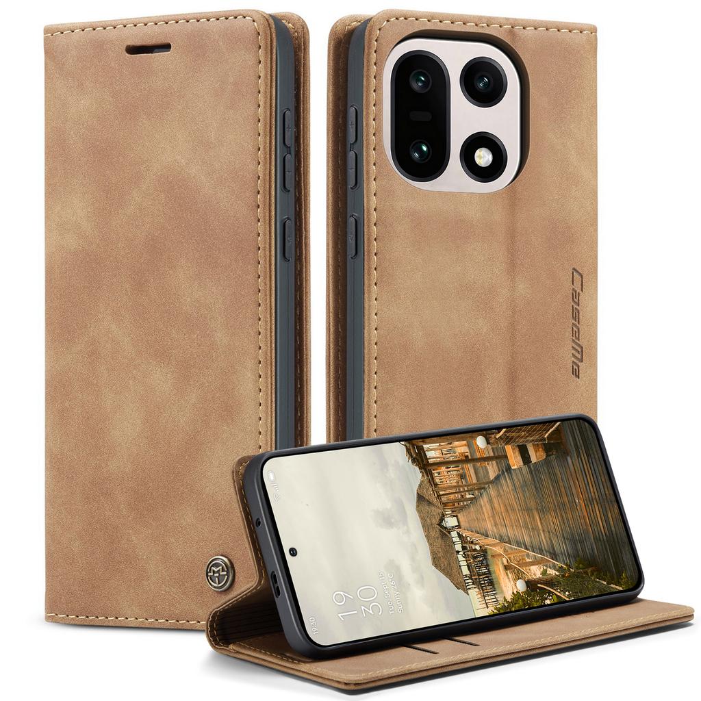 For OnePlus 15 5G Wallet Case CASEME 013 Series PU Leather Phone Cover Stand