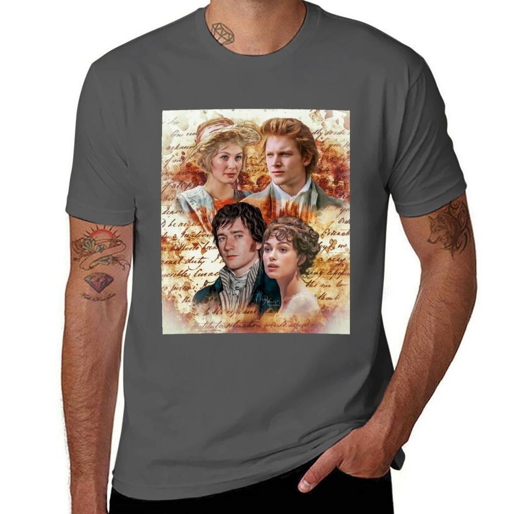 Jane Austen TShirt Thanksgiving Casual Tee TShirt