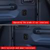 LHD RHD FOR SUZUKI Jimny Nomade 2025 2026 5 door ABS Carbonfiber Rear door window button glass switch cover Interior Accessories
